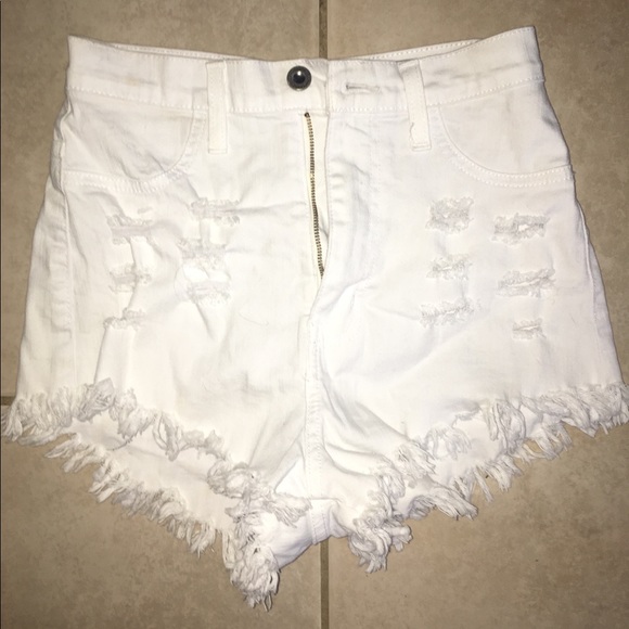 Aphrodite Pants - High waisted fringe shorts NEW
